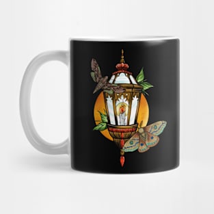 Moth lantern Mug